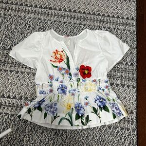 Anthropologie peplum blouse !